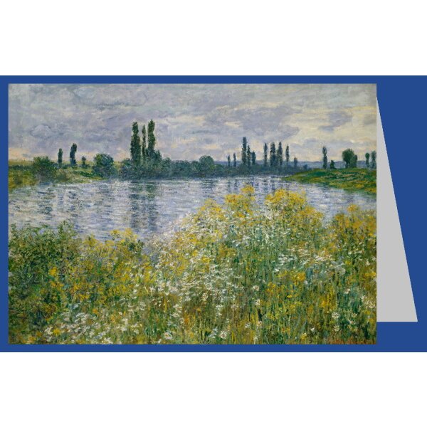 Claude Monet. Ufer der Seine, Vétheuil 1880