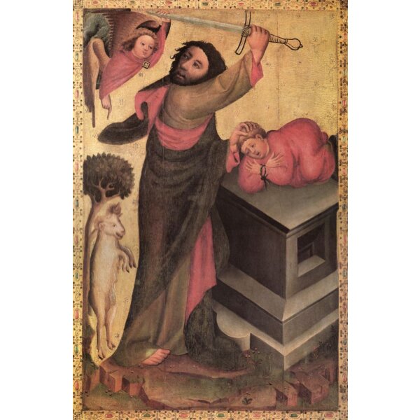 Meister Bertram. Isaaks Opfer. KD "E"