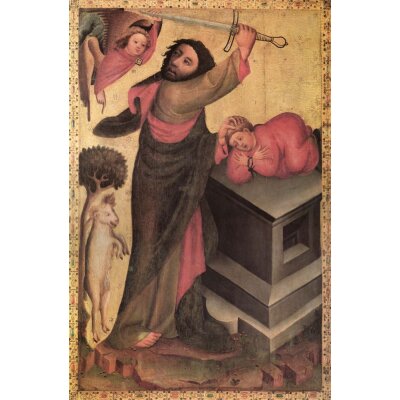 Meister Bertram. Isaaks Opfer. KD "E"