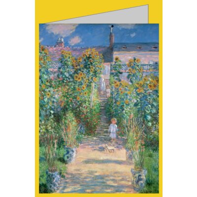 Claude Monet. Der Garten des Künstlers in Vétheuil 1880