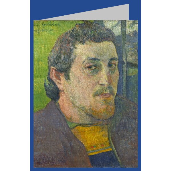 Paul Gauguin. Selbstbildnis Carrière gewidmet 1889