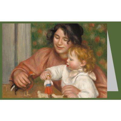 Pierre-Auguste Renoir. Kind mit Spielzeug, 1896