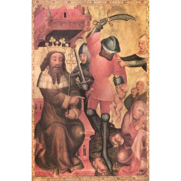 Meister Bertram. Der Bethlehemische Kindermord. KD "E"