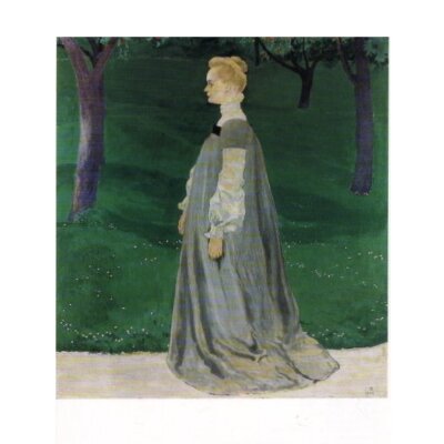 Cuno Amiet. Frau Else Miller, 1902