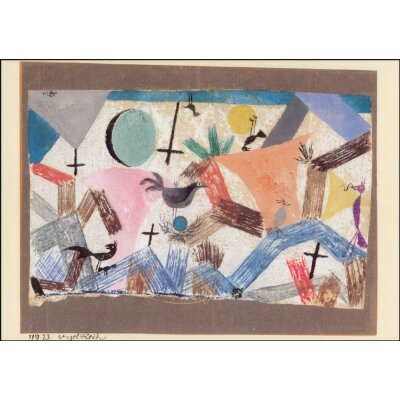 Paul Klee. Vogel Reich, 1918