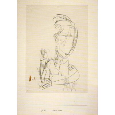 Paul Klee. sieht es kommen, 1933