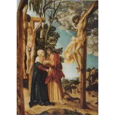 Lukas Cranach d.Ä. Die Klage unter dem Kreuz, 1503