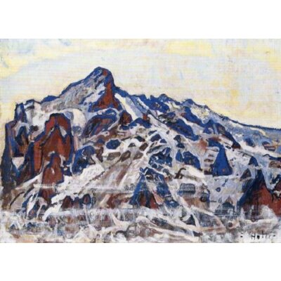 Ferdinand Hodler. Das Wetterhorn, um 1912