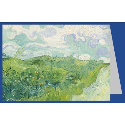 Vincent van Gogh. Grüne Weizenfelder, Auvers, 1890