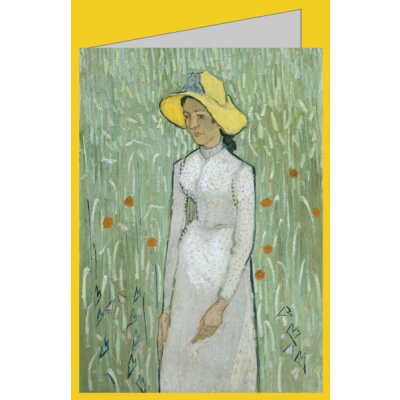 Vincent van Gogh. Mädchen in Weiß, 1890