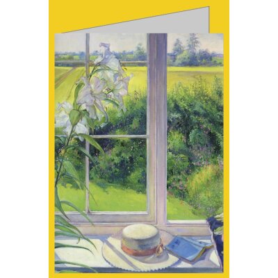 Timothy Easton. Fensterplatz mit Lilie, 1991