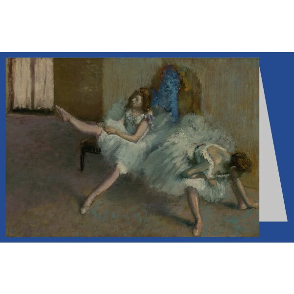 Edgar Degas. Vor dem Ballett, 1892