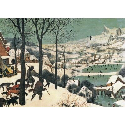 Pieter Brueghel d.Ä. Jäger im Schnee (Heimkehr...