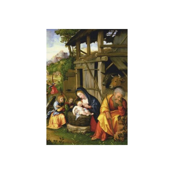 Lorenzo Leonbruno. Weihnachten, um 1515