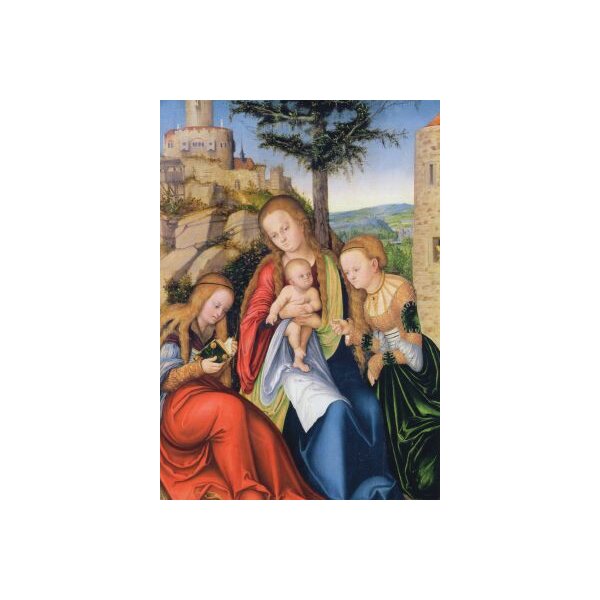 Lucas Cranach d.Ä. Madonna und Kind mit Katharina