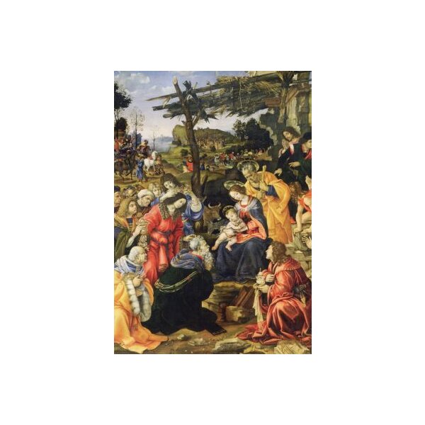 Filippino Lippi. Anbetung der Könige, 1496