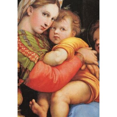Raffaello Santi, Raffael. Madonna della Seggiola, 1514