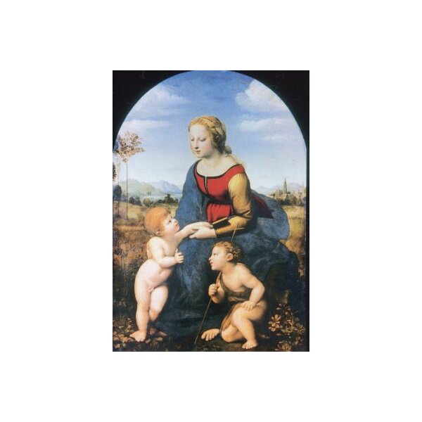 Raffaello Santi, Raffael. Die Jungfrau mit Kind und Johannes