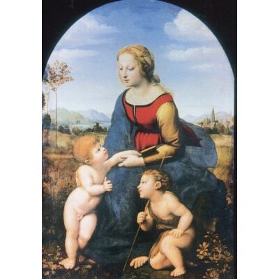 Raffaello Santi, Raffael. Die Jungfrau mit Kind und Johannes