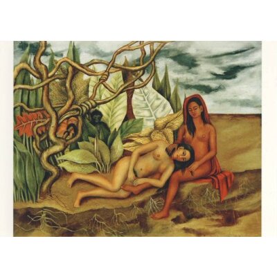 Frida Kahlo. Zwei Akte im Wald, 1939
