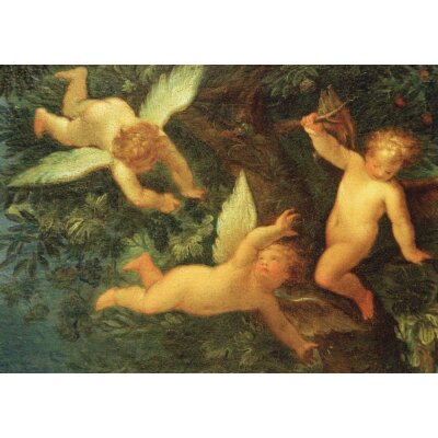 Hans Rottenhammer. Ruhe auf der Flucht.Ausschnitt: Engel