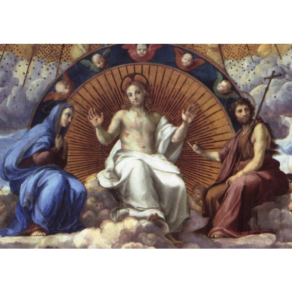 Raffaelo Santi, 1483-1510. Disputa, Ausschnitt 1509/10