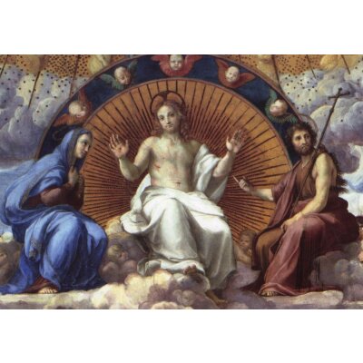 Raffaelo Santi, 1483-1510. Disputa, Ausschnitt 1509/10