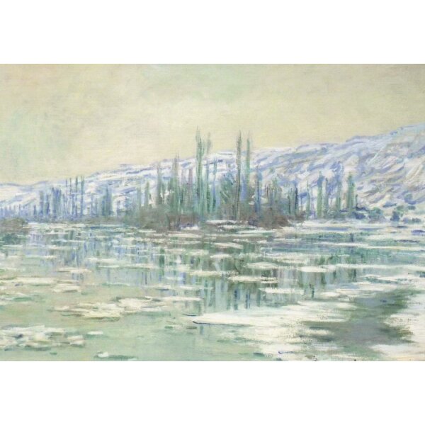 Claude Monet. Eisbruch, 1880