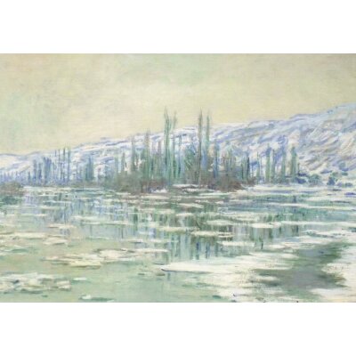 Claude Monet. Eisbruch, 1880