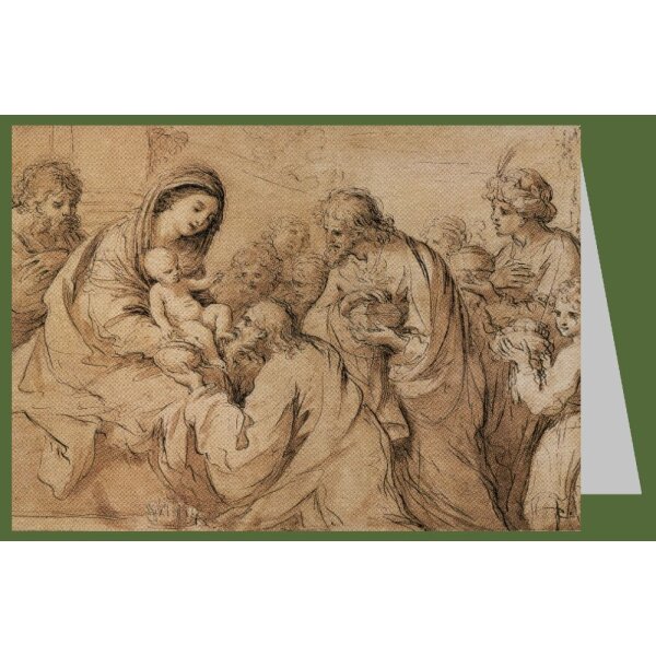 Giulio Cesare. Die Anbetung der Könige, um 1668/69