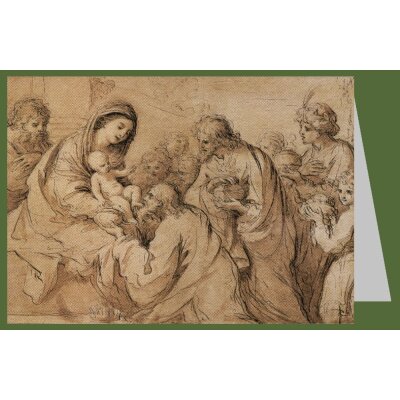 Giulio Cesare. Die Anbetung der Könige, um 1668/69