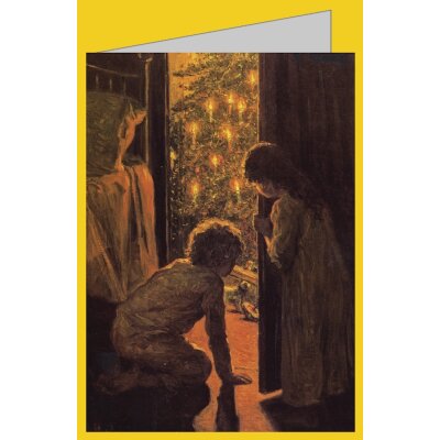Henry Mosler. Der Christbaum, ca. 1916
