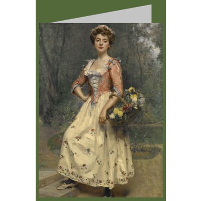 Raimundo de Madrazo y Garreta. Frühling Schönheit