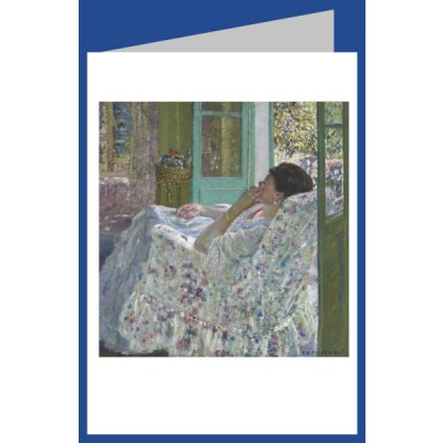 Frederick Carl Frieseke. Nachmittag - Gelber Raum, 1910