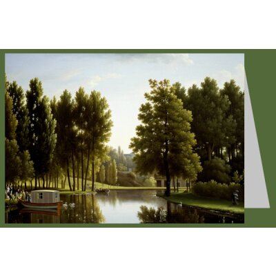 Jean J. Bidauld. Der Park von Mortefontaine, 1806