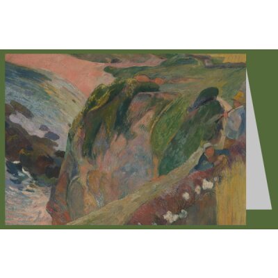Paul Gauguin. Der Flageolettist auf der Klippe, 1889