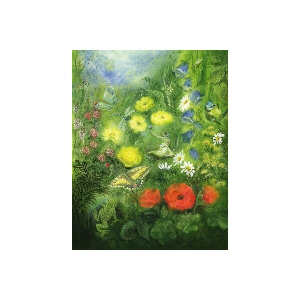 Cornelia Haendler. Blütenmeer. Kunstdruck, ca. DIN-A4