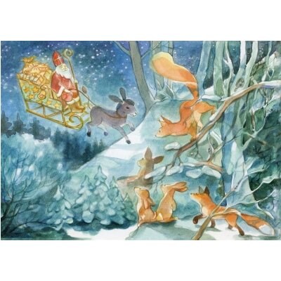 Sankt Nikolaus von Marie-Laure. Viriot