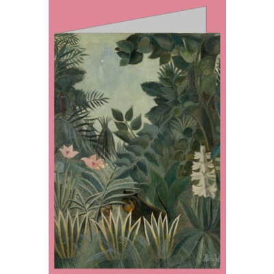 Henri Rousseau. Der äquatoriale Dschungel, 1909