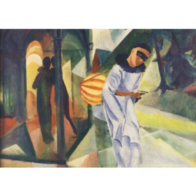 August Macke. Pierot, 1913