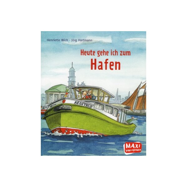Heute gehe ich zum Hafen