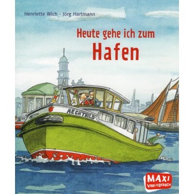 Heute gehe ich zum Hafen