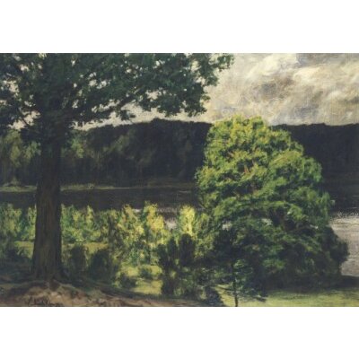 Walter Leistikow. Am kleinen Wannsee, 1900