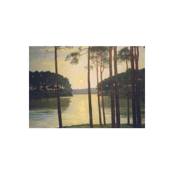 Walter Leistikow. Abendstimmung am Schlachtensee, um 1900