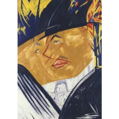 Gontscharowa, Natalia. Porträt Michail Larionow, 1913