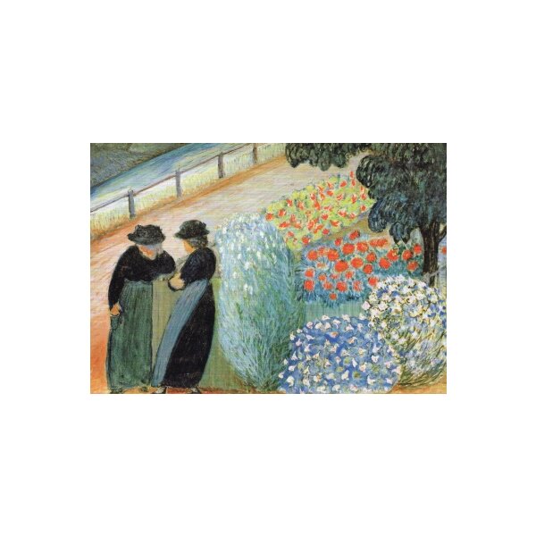 Marianne von Werefkin. Garten der Frau, 1910