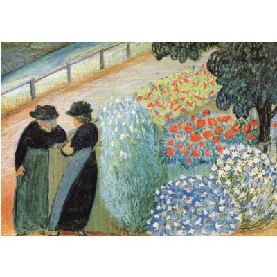 Marianne von Werefkin. Garten der Frau, 1910