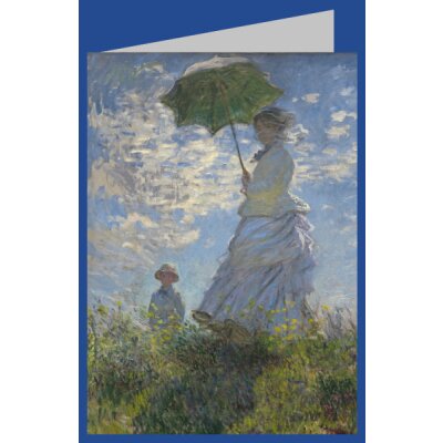 Claude Monet. Frau mit Sonnenschirm. 1875