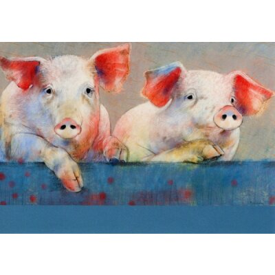 Loes Botman. Zwei Schweine