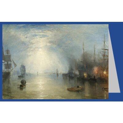 Joseph Mallord William Turner. Die Kielmänner laden...